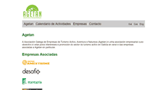 Desktop Screenshot of agetan.net